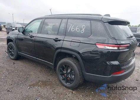 2025 Jeep Grand Cherokee L Altitude X 4X4 from USA, damaged, VIN 1C4RJKAG2S8627668